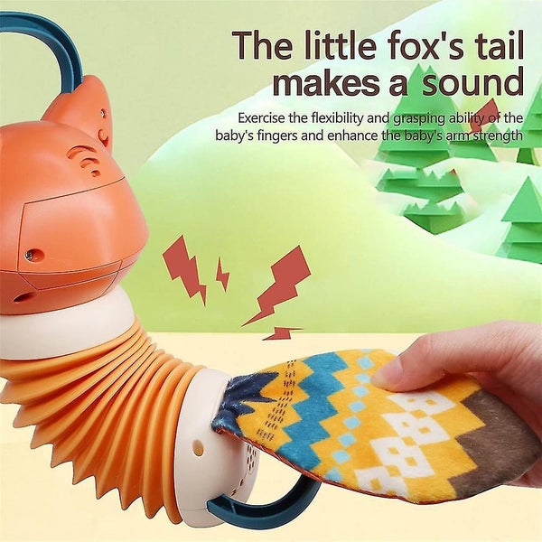 Music Toy Baby Kids Fox Accordion Electric Musical Toys Leaning Educational Ins Carousel 5