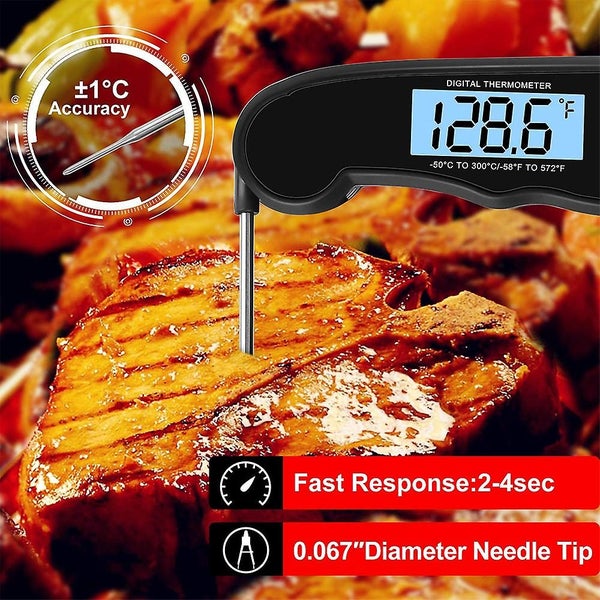 Digital Meat Thermometer Waterproof 3s Instant Read Cooking Thermometer Kitchen Carousel 5