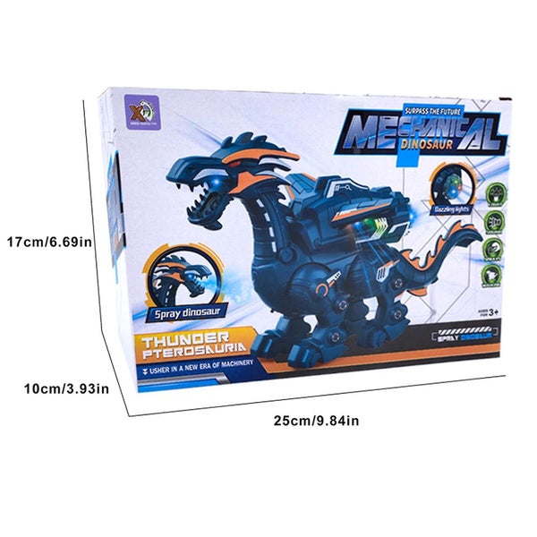 Electric Dinosaur Toy Walking Spray Dinosaur Toy For 3-12 Years Old Kids Carousel 2