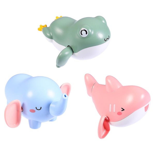 3 Pack Kids Bath Toys Cute Animals Wind Up Bath Toys For Toddlers Swimming Tub Carousel 1