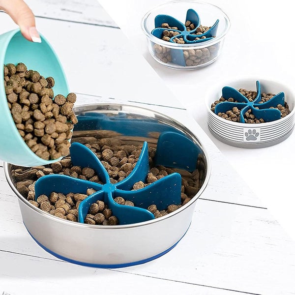 Feeder Pet Dog Propeller Feeder Cat And Dog Happy Food Basin Pet Anti-choking S Carousel 5