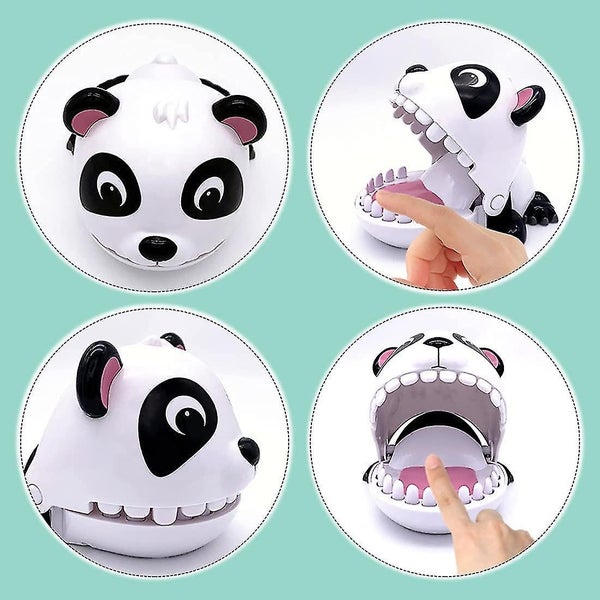 Spoof Toys Trick Toys Animal Finger-biting Games Panda Hand-biting Games Stress Carousel 5