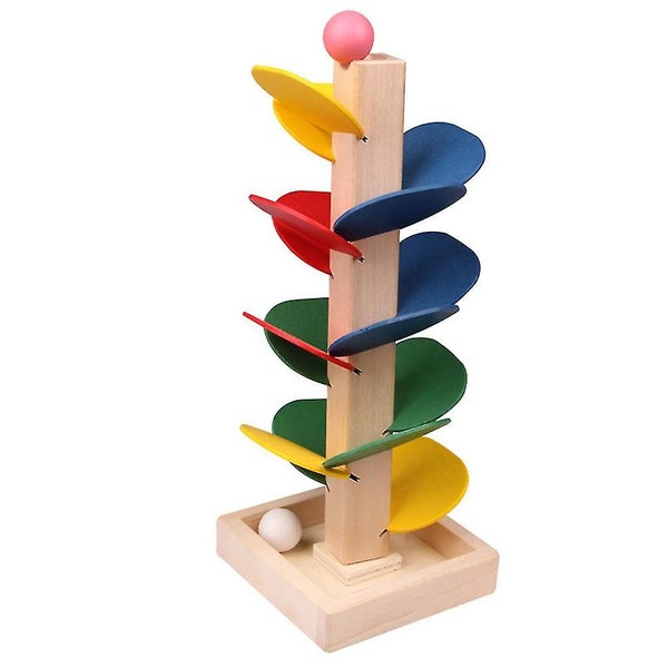 Parent-child Interactive Game Toys Leaf Rolling Ball Game Stacking Building Blo Carousel 1