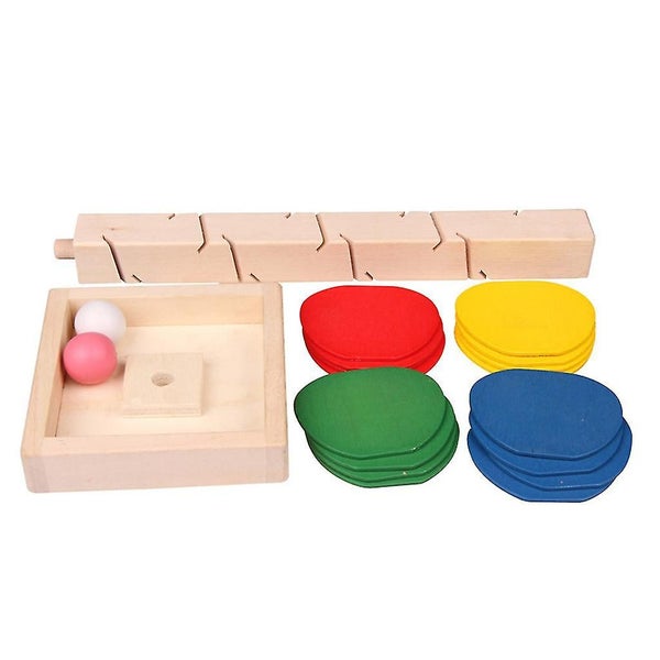 Parent-child Interactive Game Toys Leaf Rolling Ball Game Stacking Building Blo Carousel 5