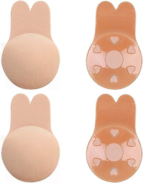 Sticky Bra Adhesive Invisible Bra - Backless Strapless Reusable Push Up Lift Ni Carousel 1