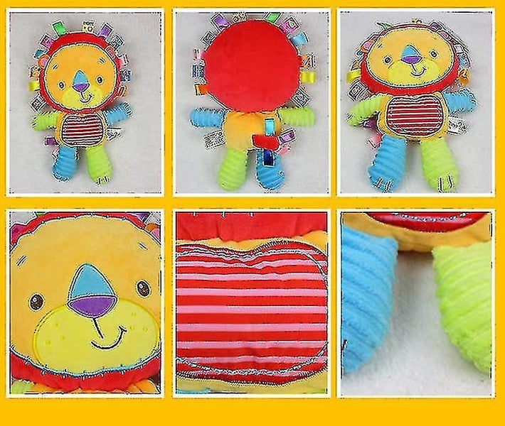 Rattle Doll Puzzle And Soothing Baby Plush Toys Suitable For 0-12 Months Old Ba Carousel 4