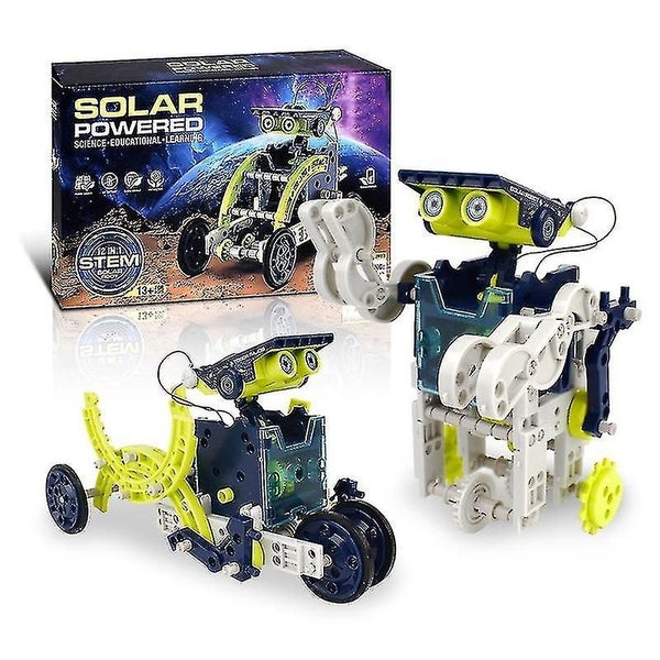 Robot Toy Diy Toys For Children Aged 10 And Above Robot Science Kit 12-en-1 Edu Carousel 1