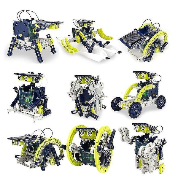 Robot Toy Diy Toys For Children Aged 10 And Above Robot Science Kit 12-en-1 Edu Carousel 2