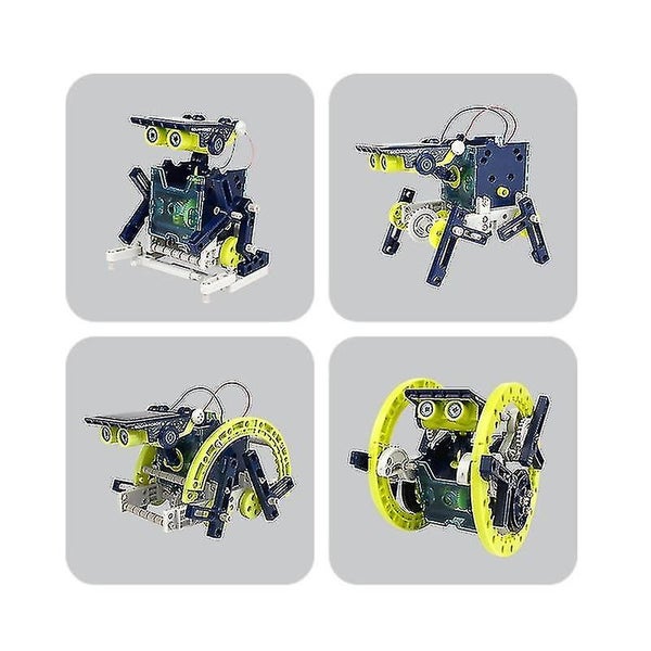 Robot Toy Diy Toys For Children Aged 10 And Above Robot Science Kit 12-en-1 Edu Carousel 5