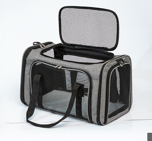 Airline Approved Pet Carrier Soft Sided Collapsible Travel Carrier For Medium C Carousel 5