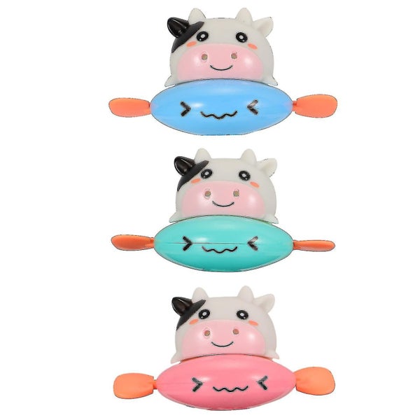 Bathtub Toys Cartoon Milk Cow Gift Bath Toy Carousel 1