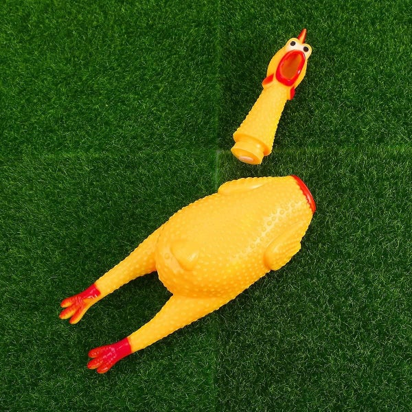 Screaming Chicken Toy - Decompress And Spoof With Glabrious Push Up Carousel 1