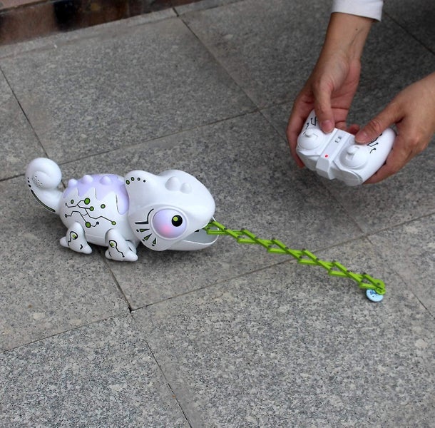 Remote Control Chameleon Pet Robot Dragon Boy Children's Electric Remote Contro Carousel 2