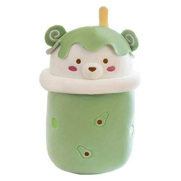 Animal Milk Tea Bear Plush Toy Cartoon Cute Bear Doll Girl Heart Birthday Gift Carousel 1