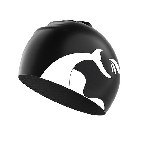 Silicone Swim Caps For Long Hair Cover Ears Swimming Caps Flexible Waterproof S Carousel 1