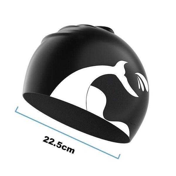 Silicone Swim Caps For Long Hair Cover Ears Swimming Caps Flexible Waterproof S Carousel 2