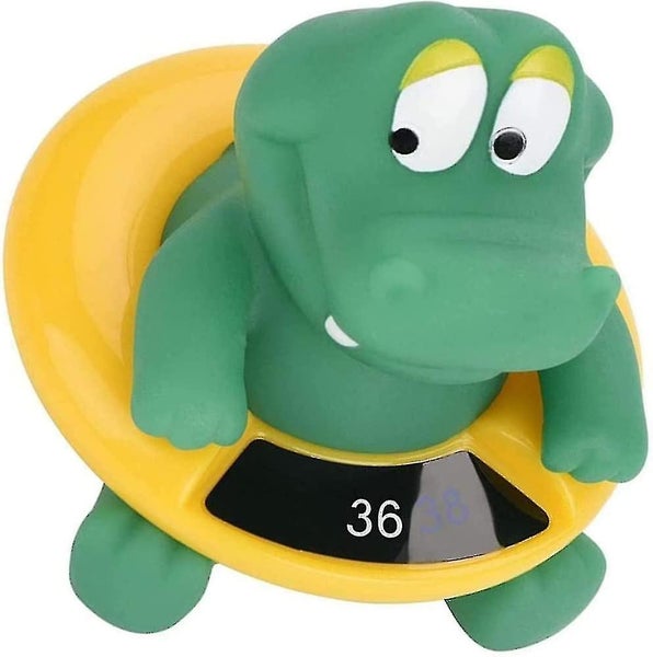 Baby Bath Thermometer Crocodile Digital Baby Floating Bath Toy Bathtub Thermome Carousel 5
