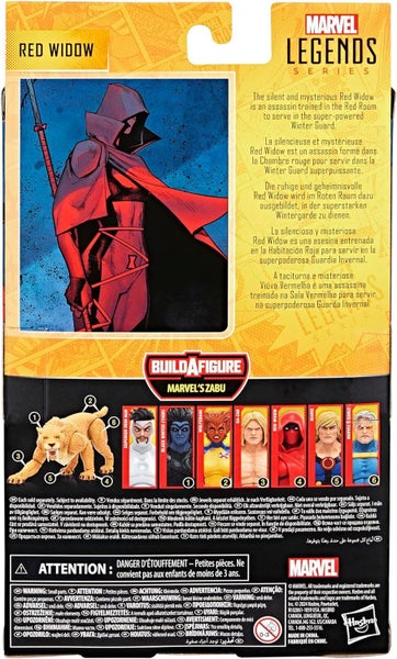 Marvel Legends - Red Widow Action Figure (BAF Marvel's Zabu) Carousel 2