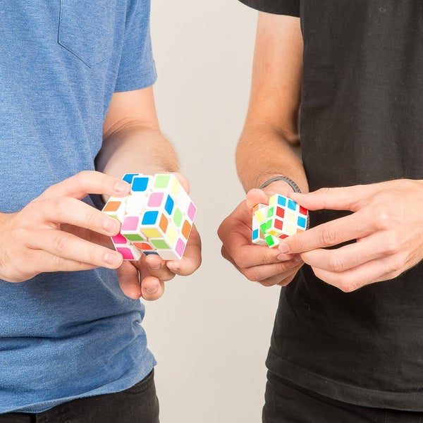 2pc Funtime Speed Rubix Cube Kids Children Interactive Learning Puzzle Toy 3+ Carousel 3