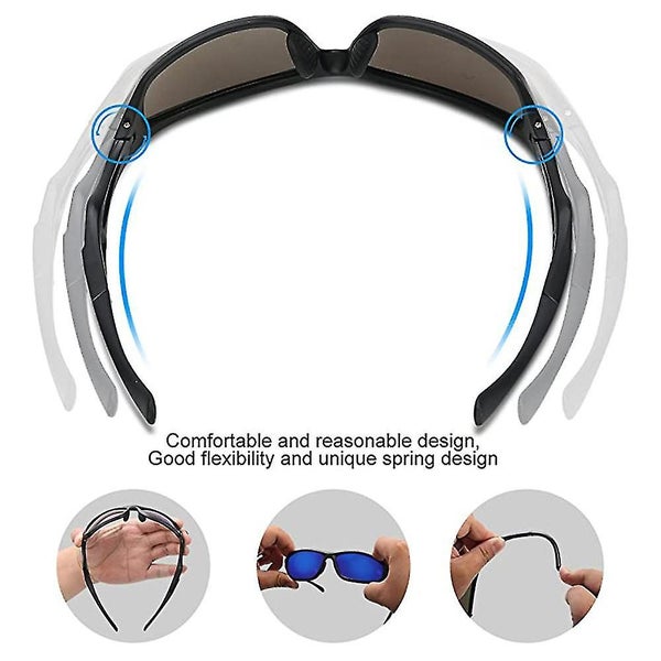 Polarized Sports Sunglasses Cycling Running Driving Fishing Glasses Uv Protecti Carousel 4