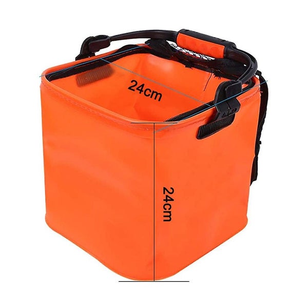 Collapsible Bucket multifunctional Portable Collapsible Fishing Bucket -wash Ba Carousel 5