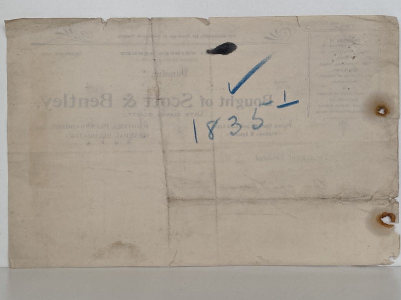 ANTIQUE INVOICE: Scott & Bentley, Dunedin - Painters & Decorators 1900s Carousel 3