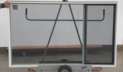 Grey Aluminium Single Awning Window H1200 x W2000 DR11971 Carousel 2