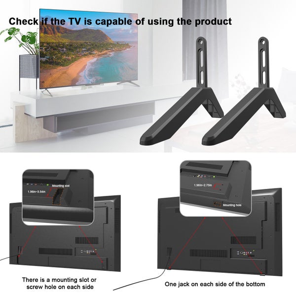 Universal TV Legs TV Stand Base Table Top Carousel 2