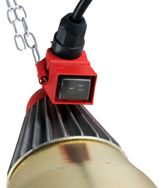 Professional Heat Lamp Set (210mm) with chain and dimmer switch. Carousel 2