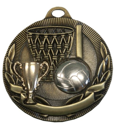 Medal - Netball 3D Carousel 1