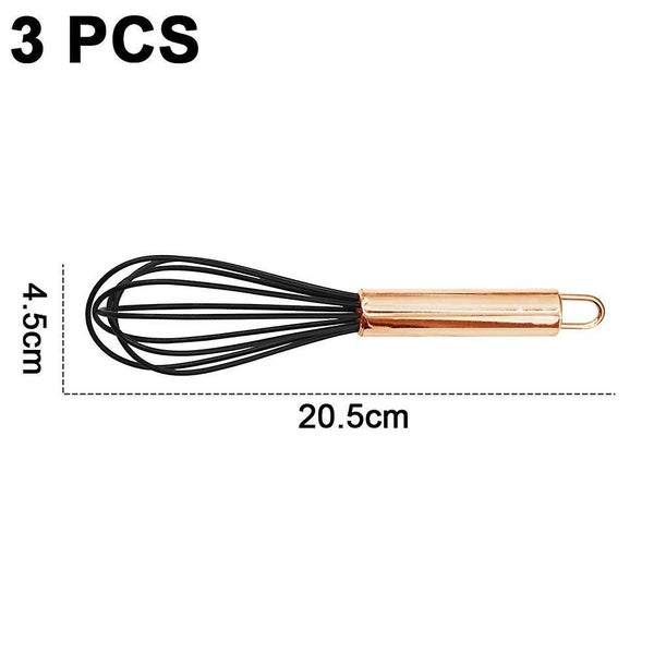 Silicone Balloon Whisk Milk And Egg Beater Blender Heat Resistant Kitchen Whisk Carousel 2