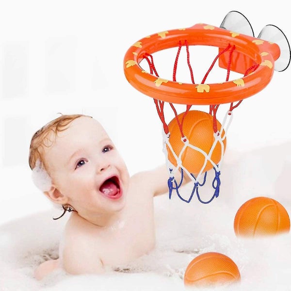 Bathroom Suction Cup Basketball Frame Playing Water Basketball Frame Indoor Min Carousel 1