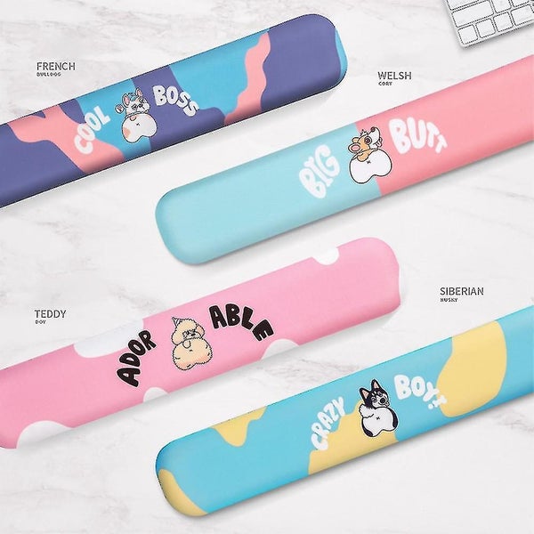 Wrist Rest Support For Keyboardcomfortable Memory Cotton Filling Non-slipcute D Carousel 5