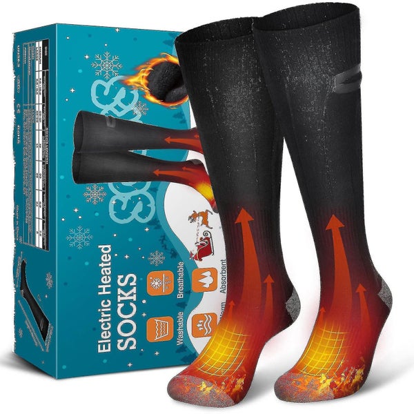 Heated Socks For Unisex Heating Socks Rechargeable 4000mah Battery Powered Ther Carousel 2