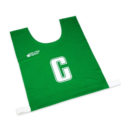 SILVER FERN 5 A-SIDE JUNIOR NETBALL BIB SET EMERALD GREEN Carousel 2