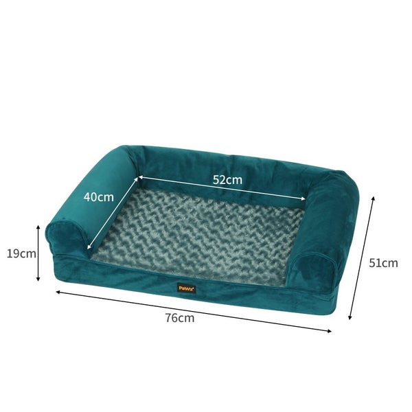 Pawz Pet Bed Sofa Dog Beds Bedding Soft Warm Mattress Cushion Pillow Mat Plush M Carousel 2