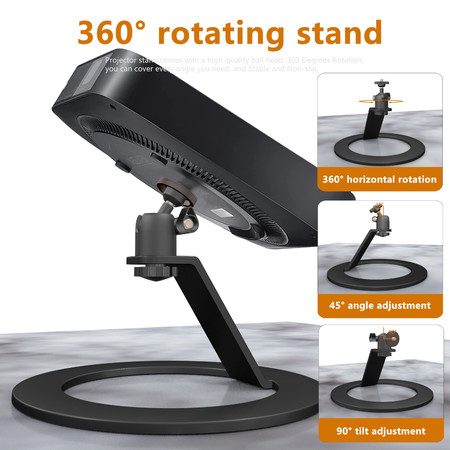 Aluminum Desktop Projector Stand Carousel 1