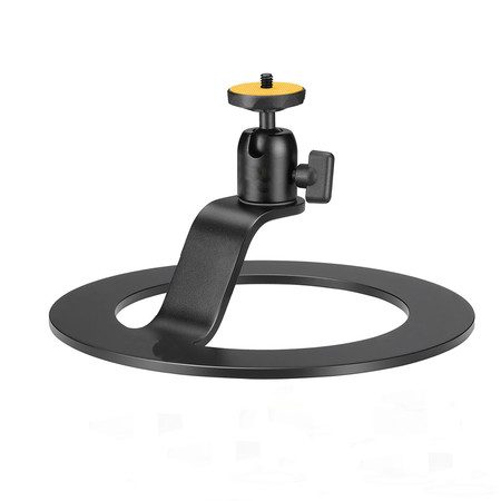 Aluminum Desktop Projector Stand w Ballhead Angle Adjustment Carousel 9