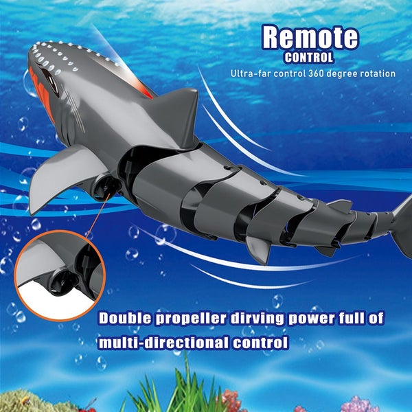 RC Shark Toys,Remote Control Shark Pool Toy Carousel 2