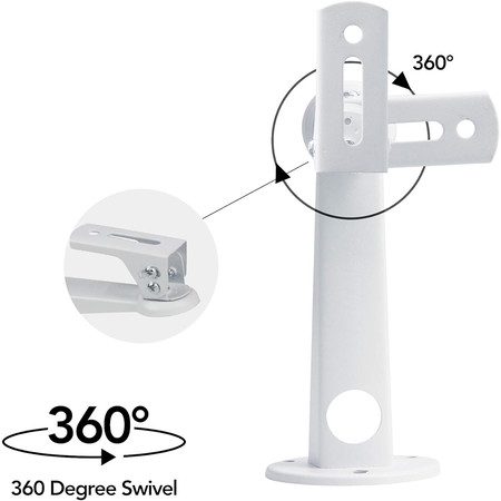 Mini Projector Wall Mount,Projector Hanger (White) Carousel 1