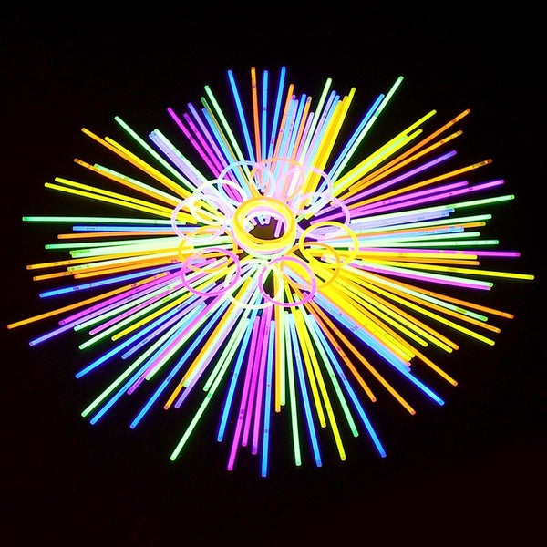 50 Disposable Children's Diy Luminous Bracelets With Carousel 2