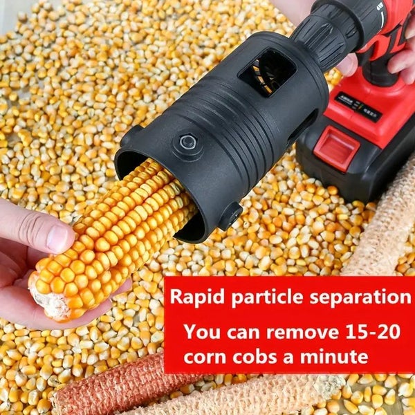 3 PCS Corn Peeling Machine Kitchen Corn Kernel Thresher Small Carousel 7