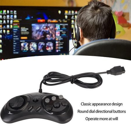 16Bit 9 pin Mini Handheld Game Console for Sega Pubg Mobile Gamepad Carousel 1