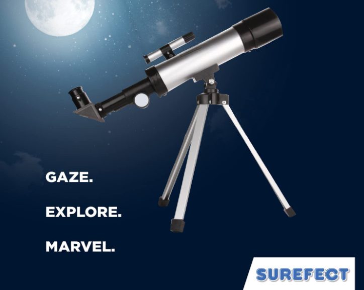 Lunar Telescope for Kids Capable of 90x Magnification, Includes 2 Eyepieces Carousel 2