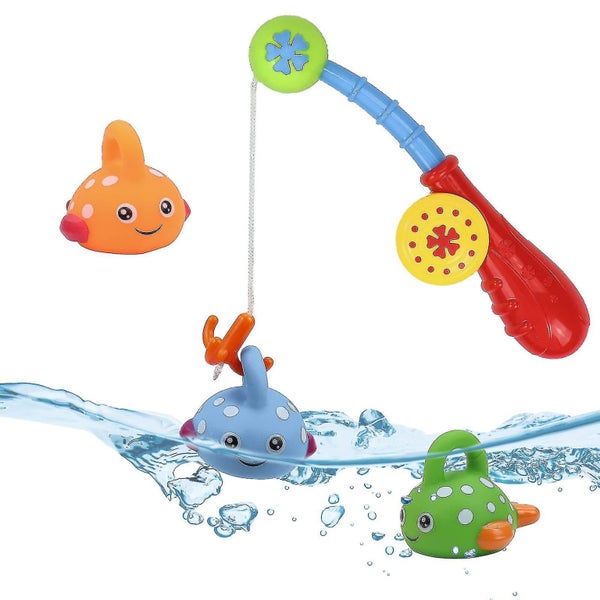 Bath Toys Baby Fishing Game For 1 2 3 4 Year Olds Girls Boys Swimming Paddling Carousel 1