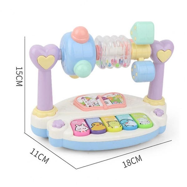 Music Toy Baby Piano Funny Attractive Practical Electric Piano Instrument Decor Carousel 5