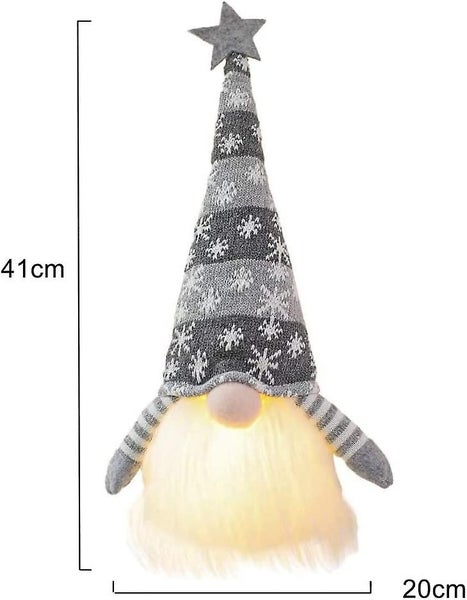 Luminous Christmas Handmade Stuffed Plush Doll Christmas Figurines For Home Dec Carousel 2