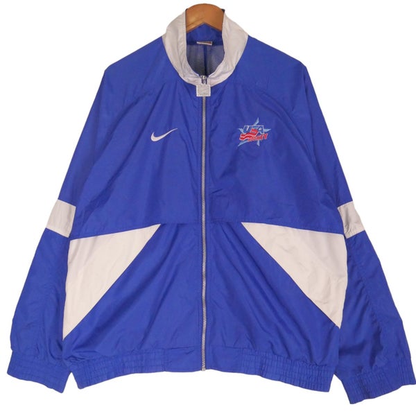 Vintage 90s Nike Sports USA Hockey Track Jacket Large Carousel 1