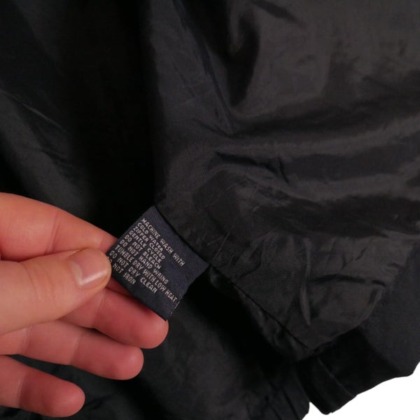 Ralph Lauren Chaps Navy Blue Harrington Jacket Large Carousel 6