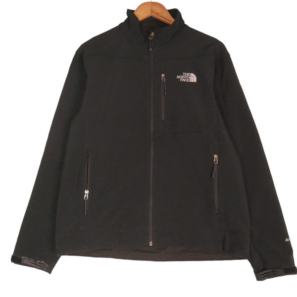 The North Face Black Apex Soft Shell Fleece Jacket Medium Carousel 1